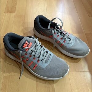 Nike Women’s Athletic Shoes in Gray and Orange